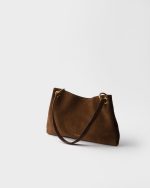 Prada Etude large suede shoulder bag - Image 6